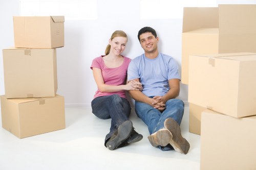 Local removal team handling a property move in Tolworth
