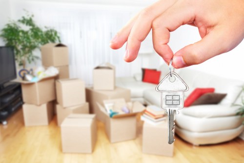 Tolworth removals team planning a local move in southwest London
