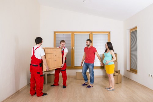 Organised Tolworth business storage for office furniture and documents