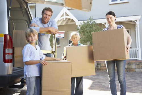 Office relocation support with packing services in Tolworth